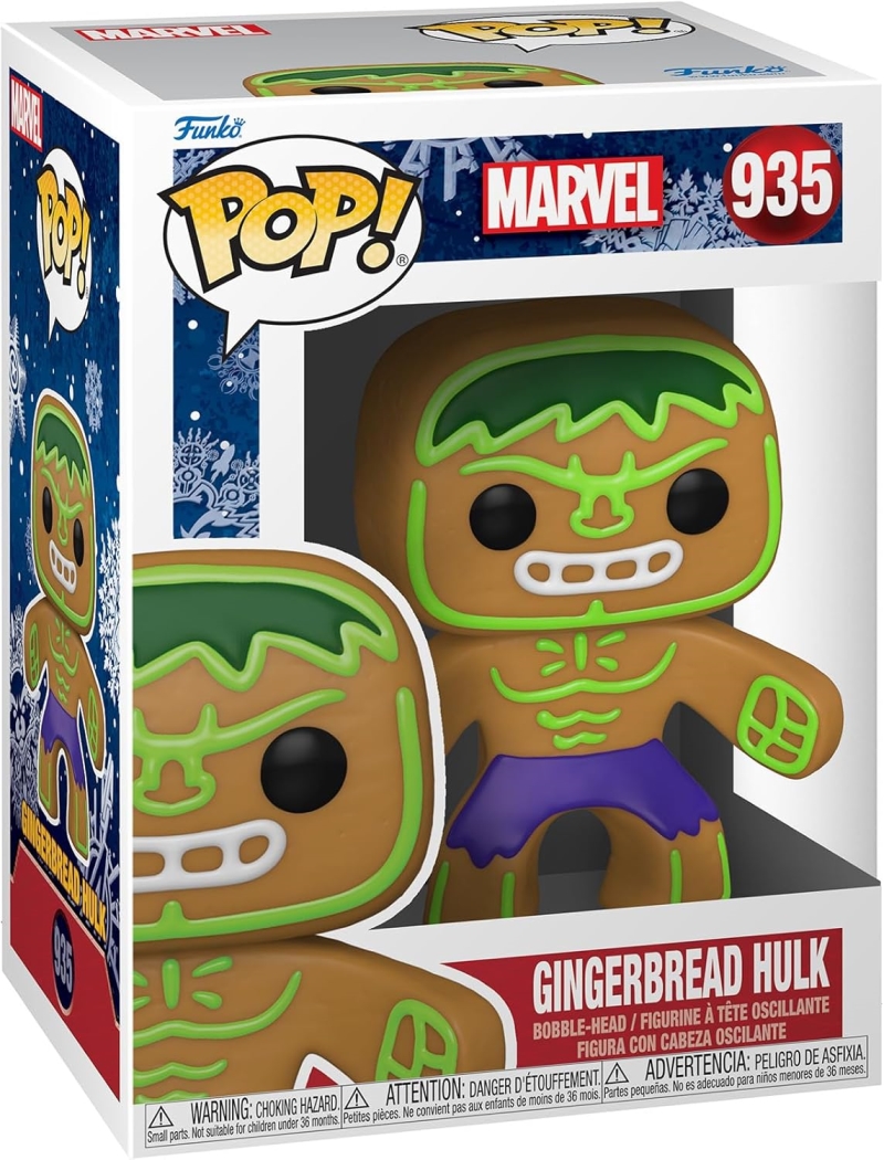 FUNKO ACTION FIGURES FUNKO POP MARVEL HOLIDAY S3: HULK